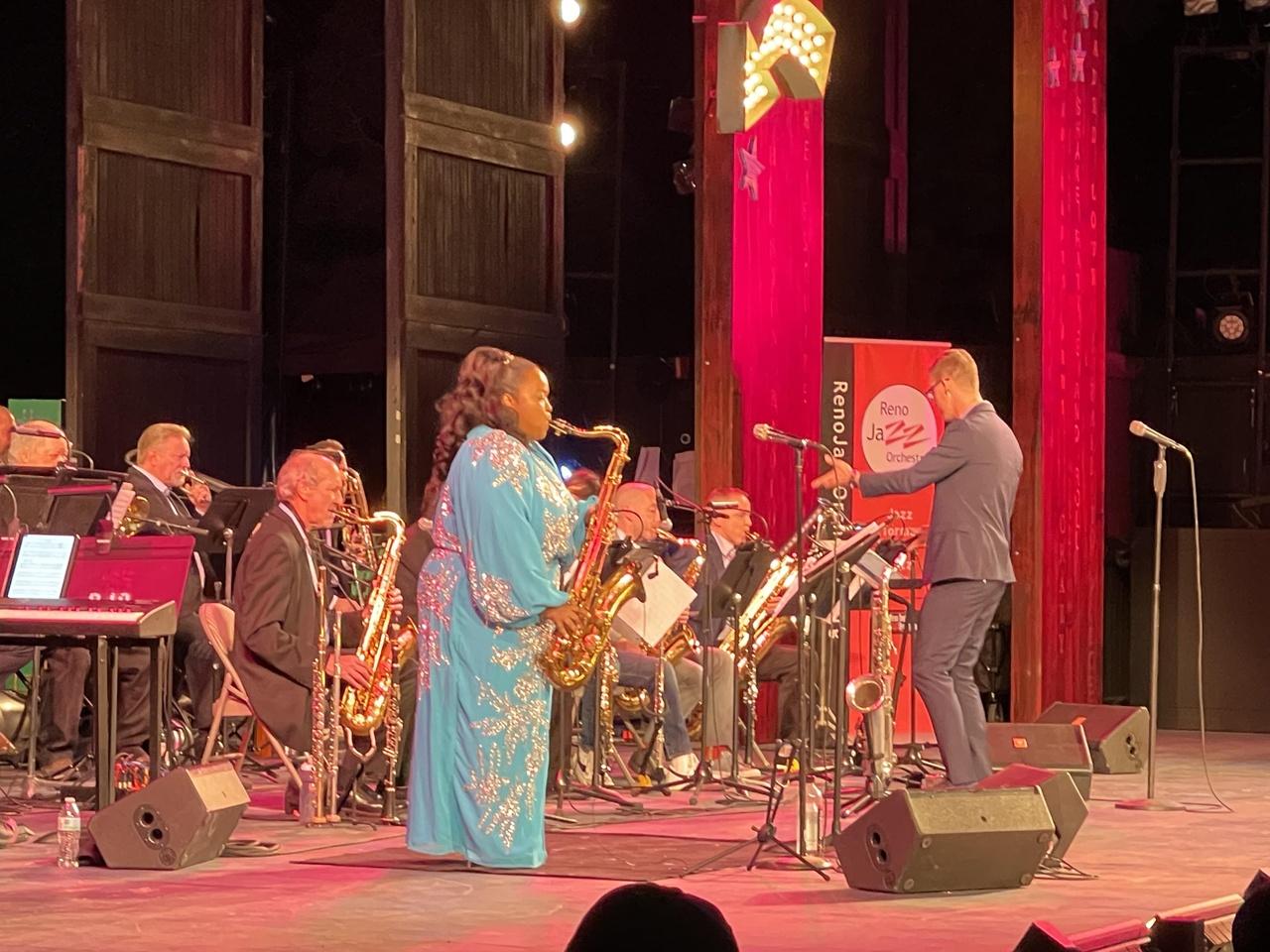 Camille Thurman with the RJO