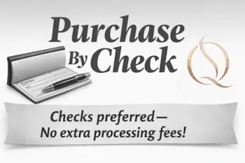 Pay by Check for the Q-Series packages